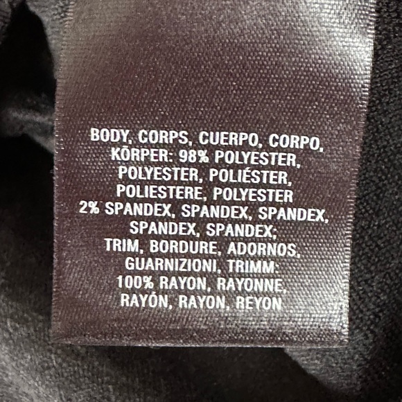 Anthropologie Postage Stamp Black Puff Sleeve Top size Medium - Picture 6 of 10